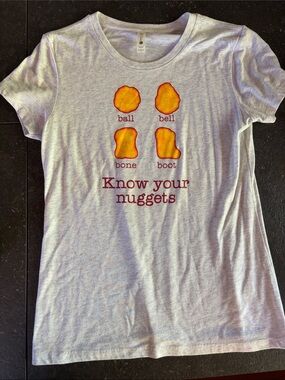 Tee Public Next Level Apparel L Light Gray Crew Neck Tee
